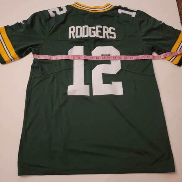 Nike NFL Players Green Bay Packers Rodgers On Field Jersey - Picture 10 of 11